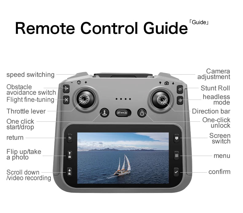 NEW GT50 PRO MIni 5 pro RC Drone 8K HD Dual Cameras WiFi GPS 20mins Flight Aerial Photography Quadcopter Remote Control UAV Toys