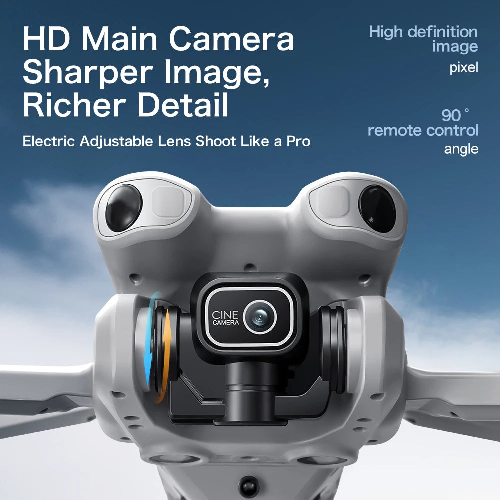 NEW GT50 PRO MIni 5 pro RC Drone 8K HD Dual Cameras WiFi GPS 20mins Flight Aerial Photography Quadcopter Remote Control UAV Toys